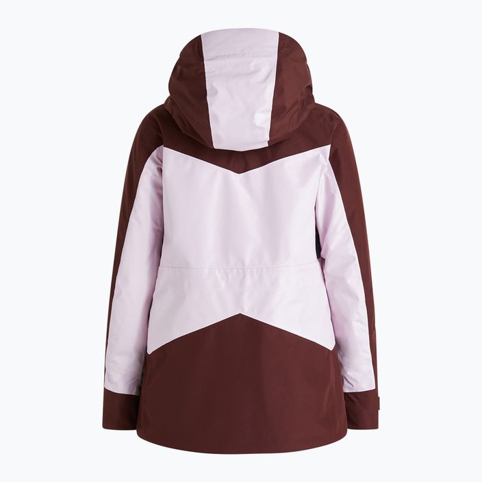 Куртка лижна жіноча Peak Performance Gravity 2L GoreTex рожево-коричнева G78250010 8