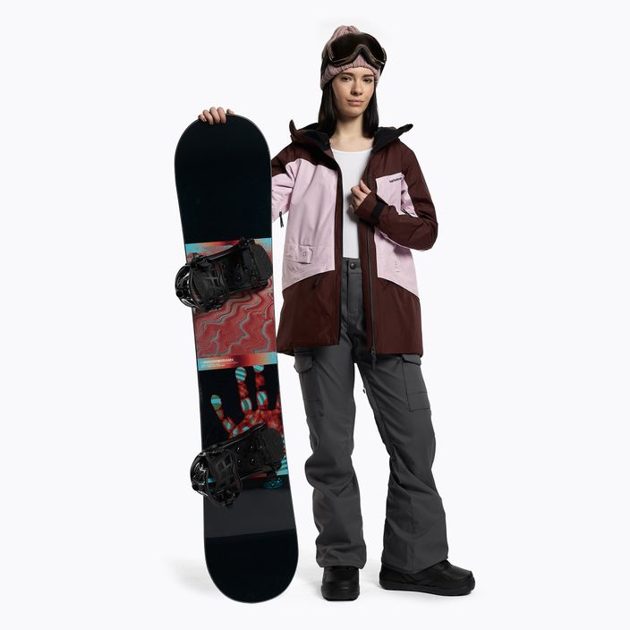 Куртка лижна жіноча Peak Performance Gravity 2L GoreTex рожево-коричнева G78250010 2