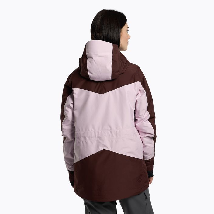 Куртка лижна жіноча Peak Performance Gravity 2L GoreTex рожево-коричнева G78250010 3