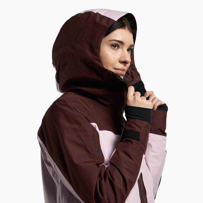 Куртка лижна жіноча Peak Performance Gravity 2L GoreTex рожево-коричнева G78250010 4