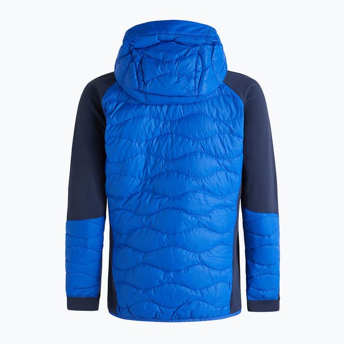 Гібридна куртка чоловіча Peak Performance Helium Down Hybrid Hood блакитна G77855110 2