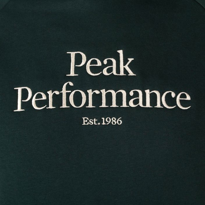 Кофта трекінгова чоловіча Peak Performance Original Hood зелена G77756250 4