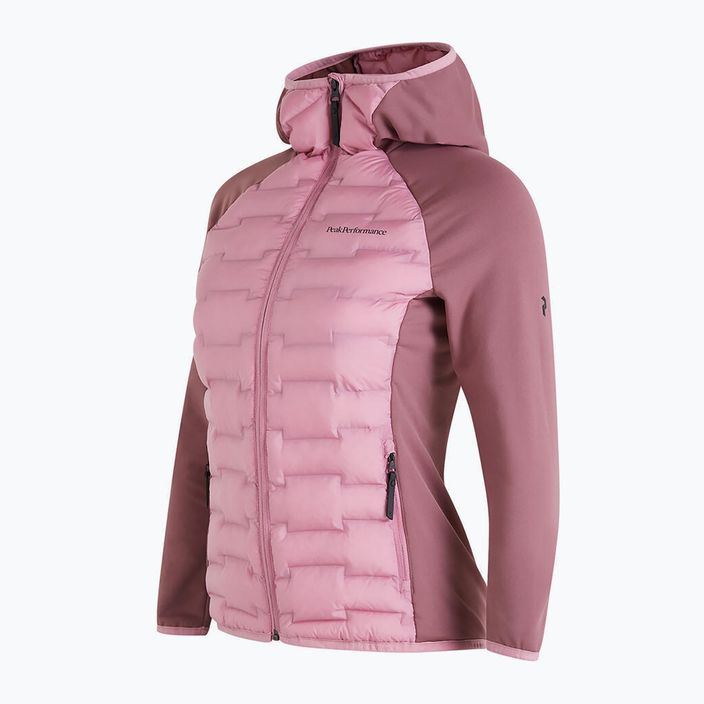 Гібридна куртка жіноча Peak Performance Argon Hybrid Hood рожева G77859110 3
