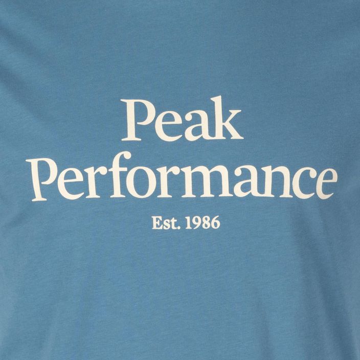 Футболка трекінгова чоловіча Peak Performance Original Tee синя G77692280 3