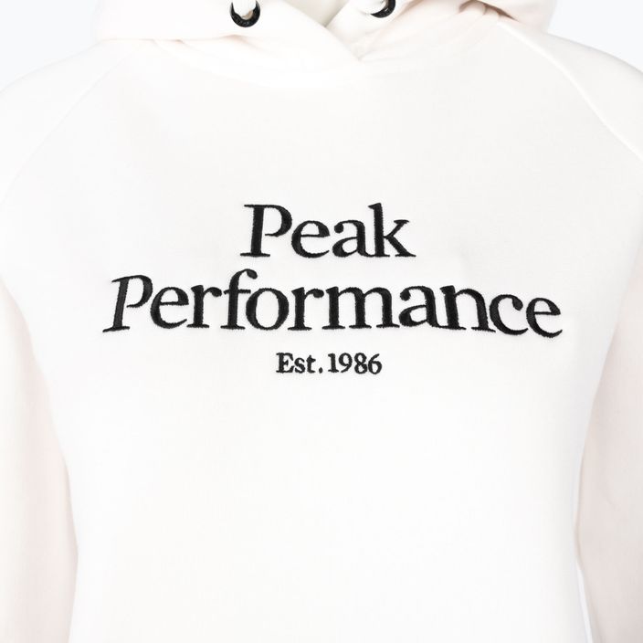 Кофта трекінгова жіноча Peak Performance Original Hood біла G77747350 3