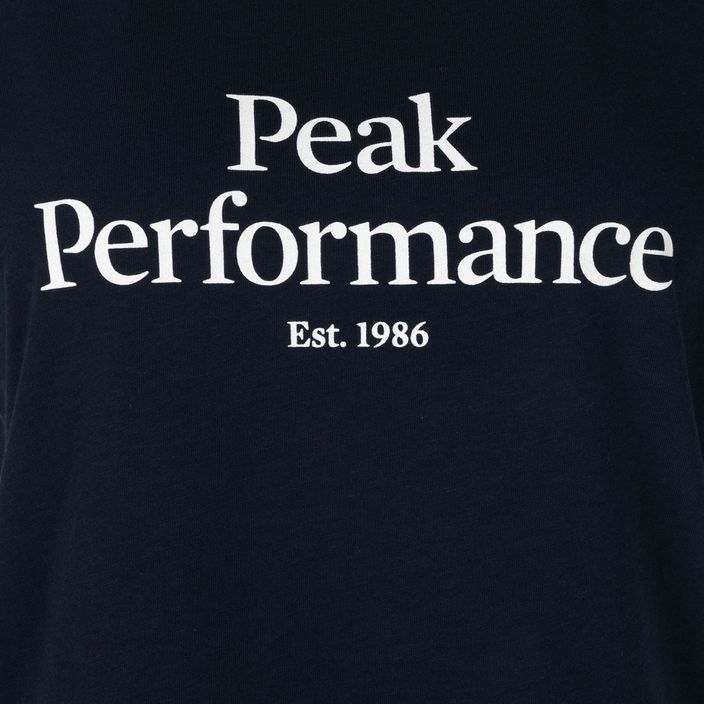 Футболка трекінгова жіноча Peak Performance Original Tee синя G77700020 3