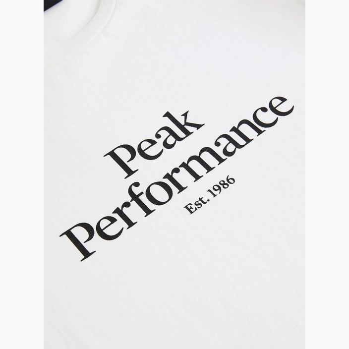 Футболка трекінгова жіноча Peak Performance Original Tee біла G77700320 6