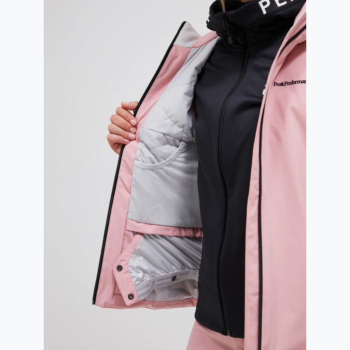 Куртка лижна жіноча Peak Performance Anima warm blush 8