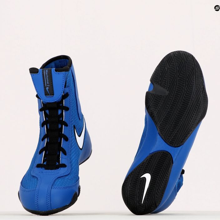 Кросівки боксерські Nike Machomai блакитні 321819-410 18