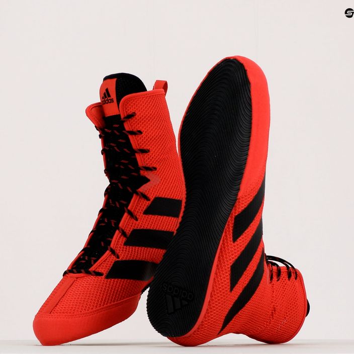 Взуття для боксу adidas Box Hog 3 червоне FZ5305 9