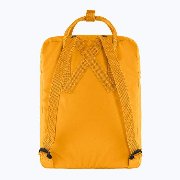 Туристичний рюкзак Fjällräven Kanken 16 л теплий жовтий 3