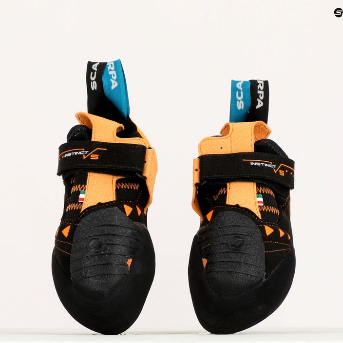Взуття скелелазне SCARPA Instinct VS чорно-помаранчеве 70013-000/1 10