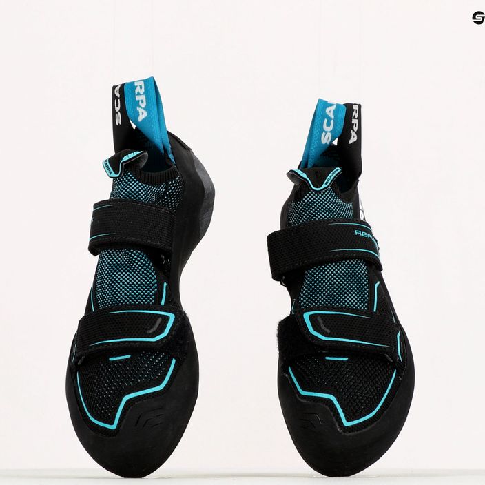 Взуття скелелазне жіноче SCARPA Reflex V чорно-блакитне 70067-002/1 9