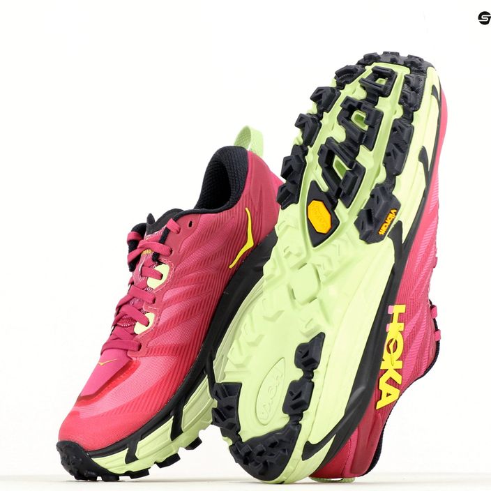 Кросівки для бігу жіночі HOKA Mafate Speed 3 рожеві 1113531-FFBT 10
