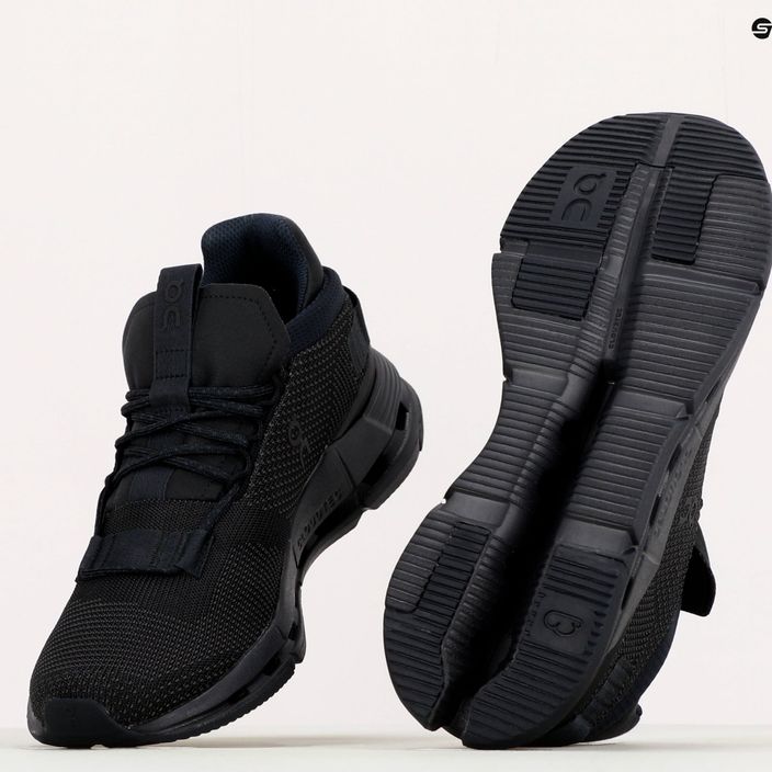 Кросівки для бігу жіночі On Cloudnova чорні 2699814 12