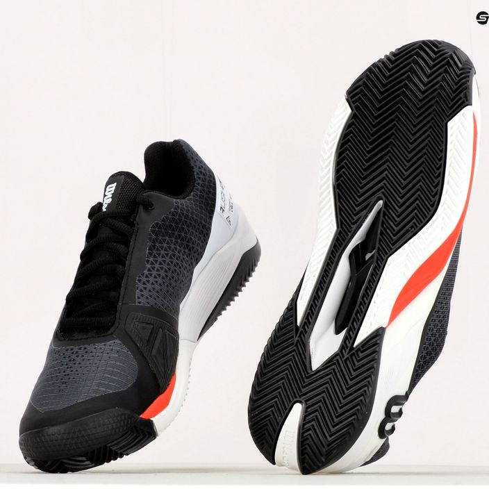Кросівки для тенісу чоловічі Wilson Rush Pro 4.0 Clay чорні WRS329440 11
