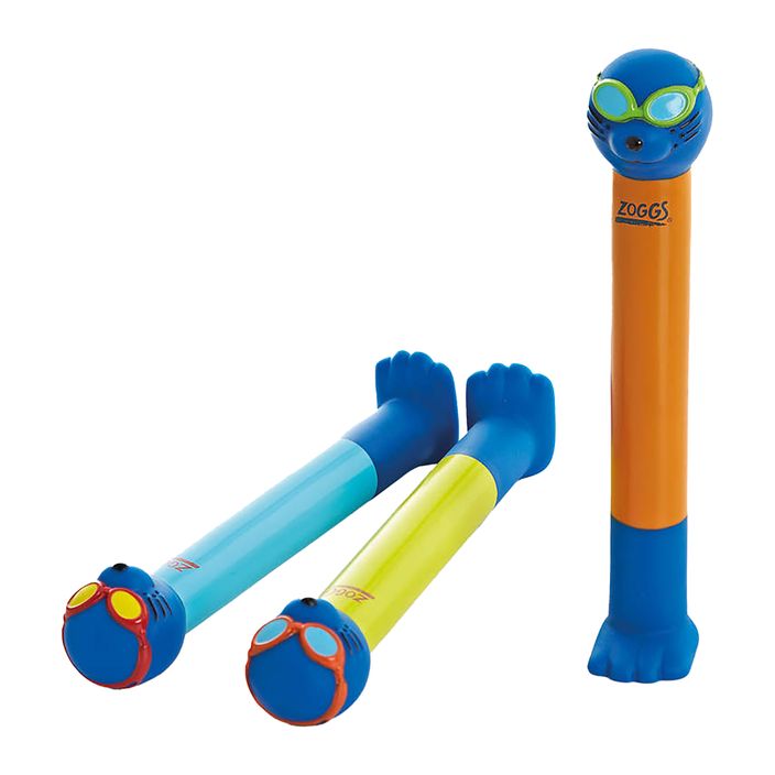 Іграшки для підводного плавання Zoggs Zoggy Dive Stick 3 шт. кольорові 465393 2