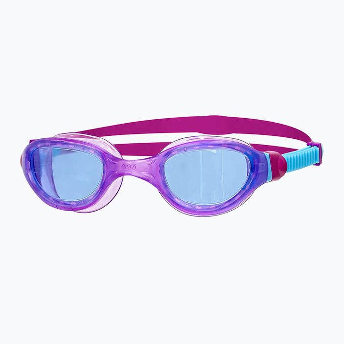 Окуляри для плавання дитячі Zoggs Phantom 2.0 purple/blue/tint blue 461312