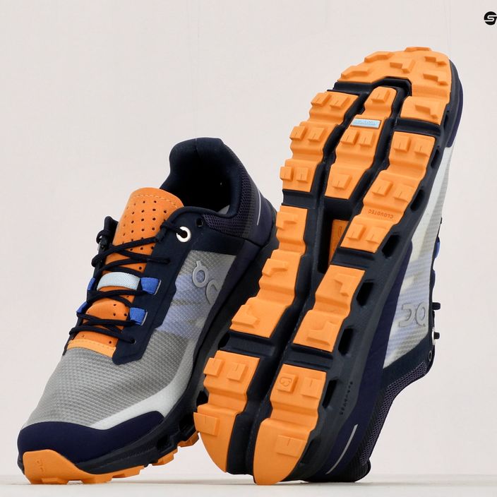 Кросівки для бігу жіночі On Cloudvista granatowo-сірі 6498592 12