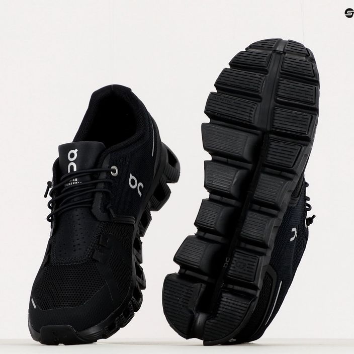 Кросівки для бігу жіночі On Cloud 5 чорні 5998905 10