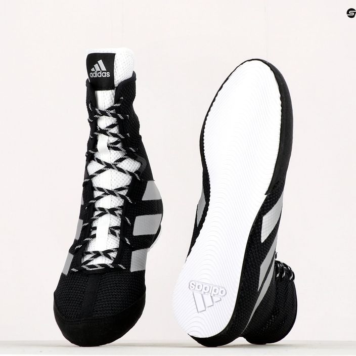 Взуття для боксу adidas Box Hog 3 чорне FX0563 9