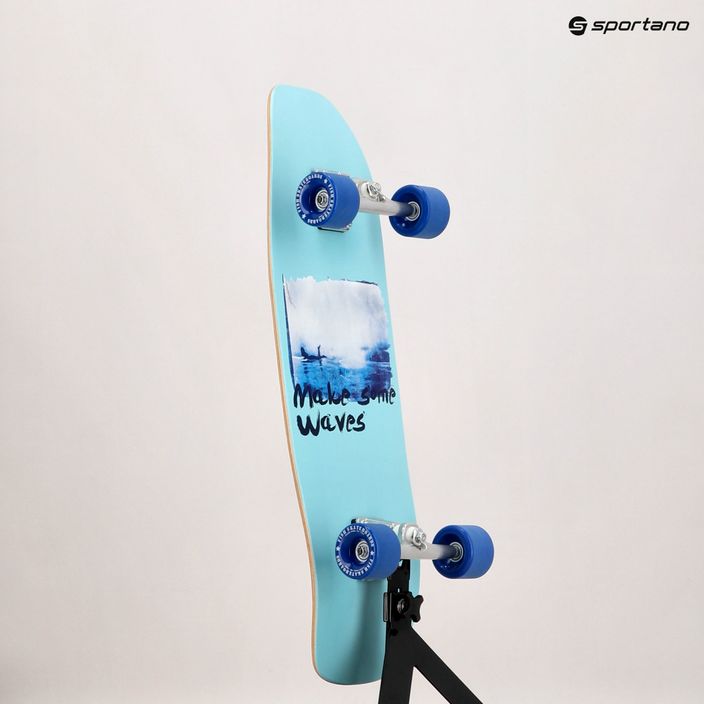 Скейтборд серфскейт Fish Skateboards Surfskate Blue 9