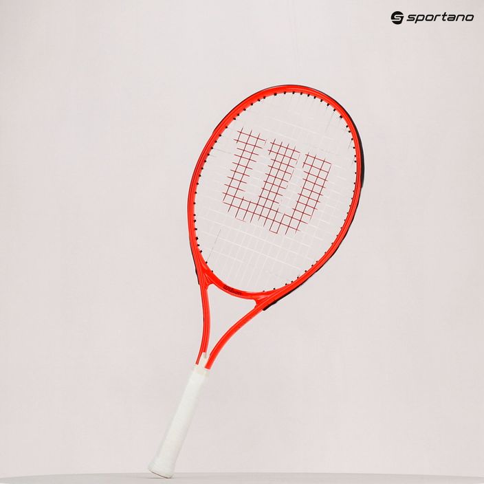 Ракетка тенісна дитяча Wilson Roger Federer 25 Half CVR червона WR054310H+ 8