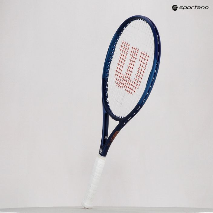 Ракетка тенісна Wilson Roland Garros Equipe HP блакитно-біла WR085910U 9