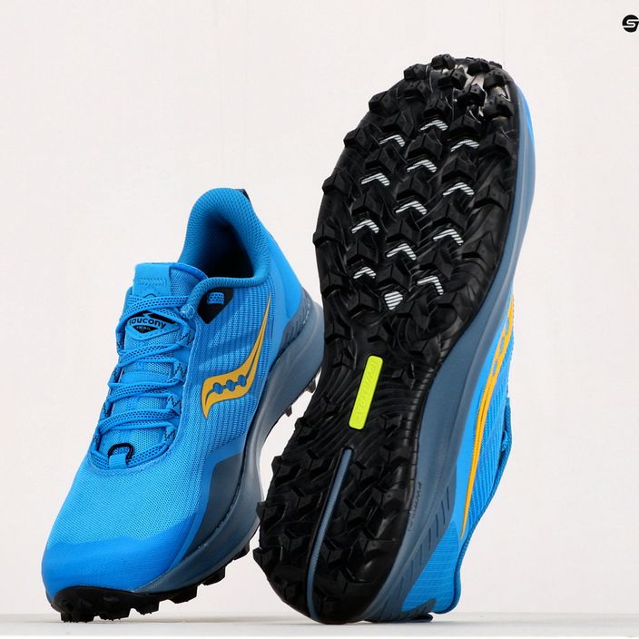 Кросівки для бігу чоловічі Saucony Peregrine 12 блакитні S20737 12