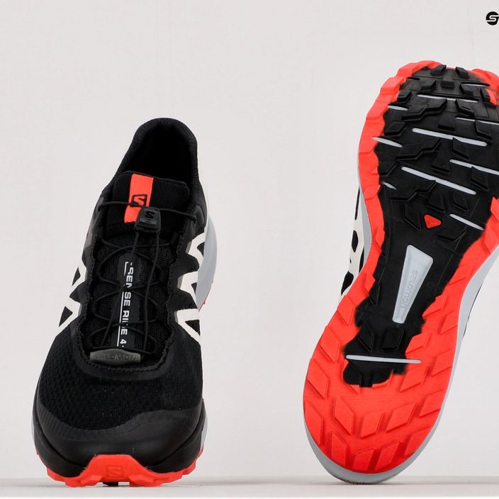 Кросівки для бігу чоловічі Salomon Sense Ride 4 чорні L41726600 13