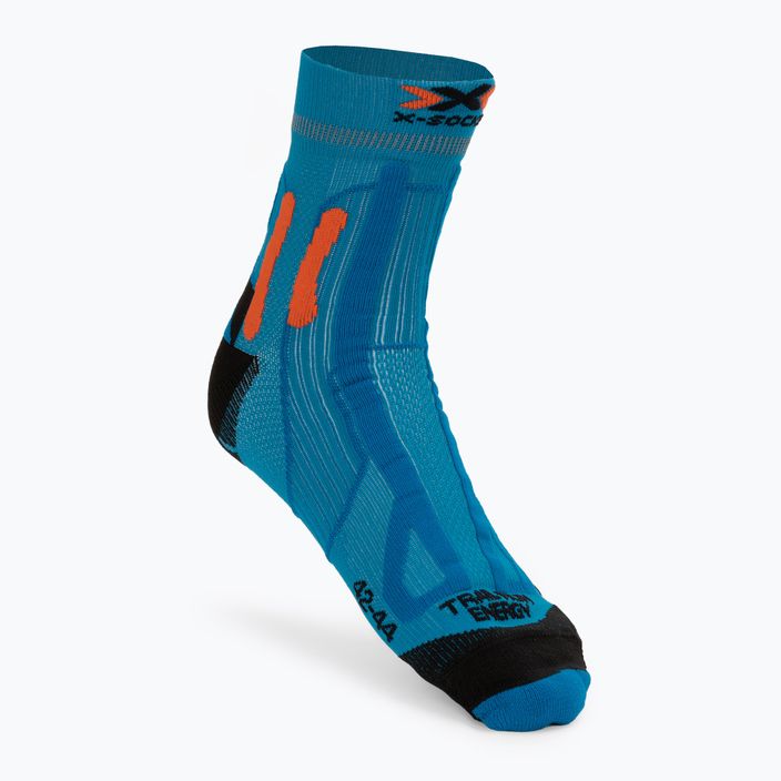 Шкарпетки для бігу чоловічі X-Socks Trail Run Energy блакитні RS13S19U-A008 2