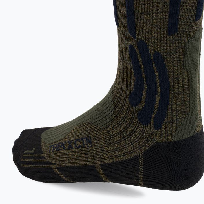 Шкарпетки для трекінгу X-Socks Trek X CTN зелено-сині TS05S19U-E033 4