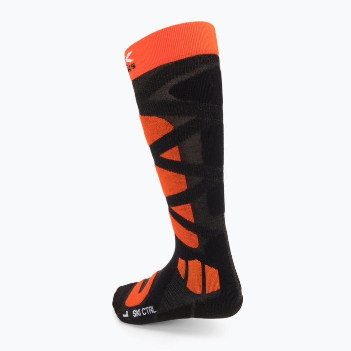 Шкарпетки лижні   X-Socks Ski Control 4.0 чорно-помаранчеві XSSSKCW19U 2