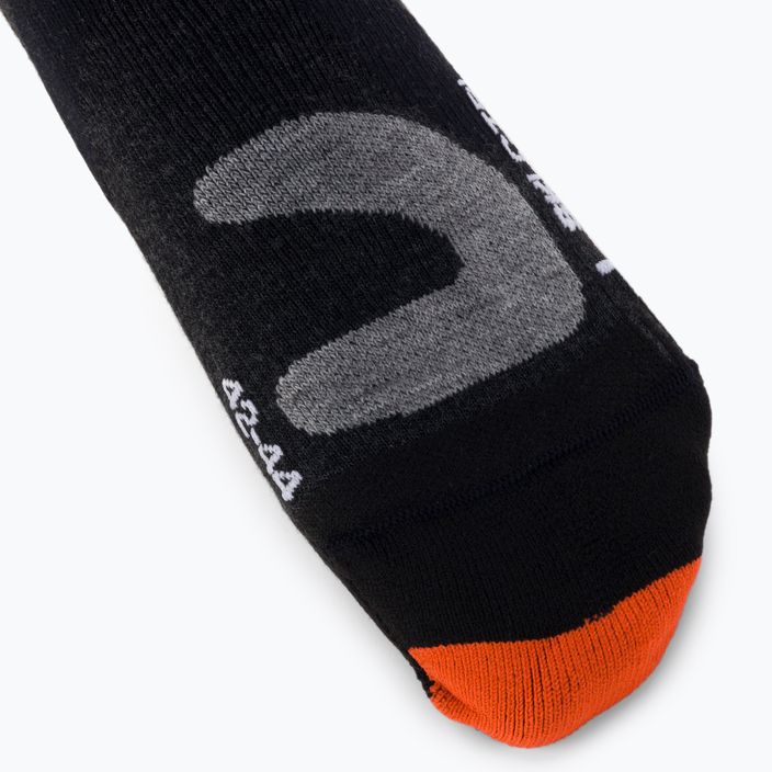Шкарпетки лижні X-Socks Ski Control 4.0 чорно-сірі XSSSKCW19U 3