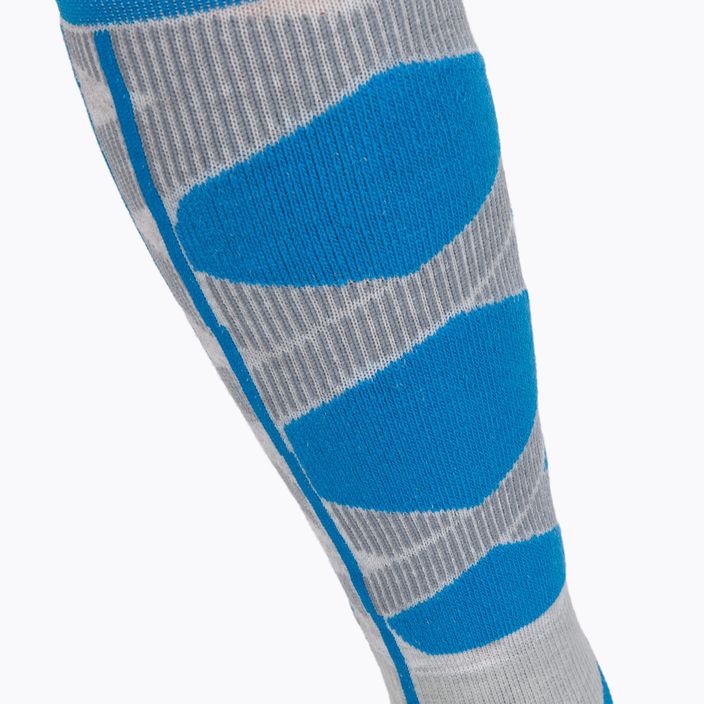 Шкарпетки лижні  жіночі X-Socks Ski Control 4.0 сіро-сині XSSSKCW19W 3