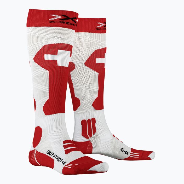 Шкарпетки X-Socks Ski Patriot 4.0 Switzerland білі XSSS43в19U 4