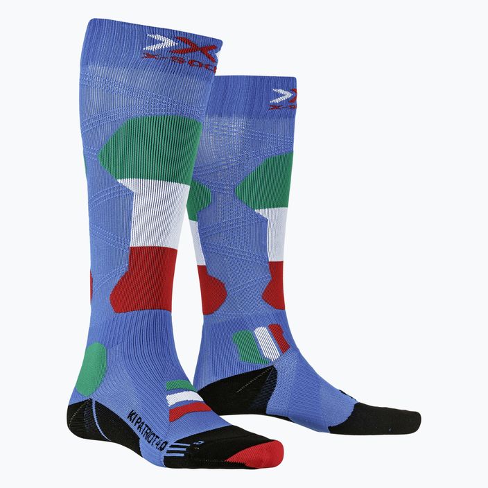 Шкарпетки лижні   X-Socks Ski Patriot 4.0 Italy сині XSSS45W19U 4