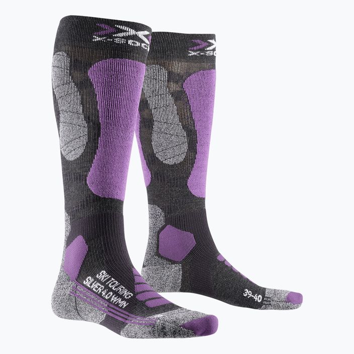 Шкарпетки лижні  жіночі  X-Socks Ski Touring Silver 4.0 сірі XSWS47W19W 4