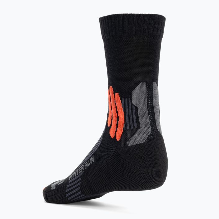 Шкарпетки для бігу X-Socks Winter Run 4.0 чорні XSRS08W20U 2
