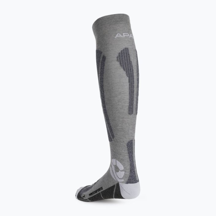 Шкарпетки лижні  X-Socks Apani Wintersports сірі APWS03W20U 2