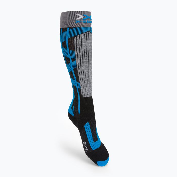 Шкарпетки лижні  жіночі  X-Socks Ski Rider 4.0 сірі XSSSKRW19W