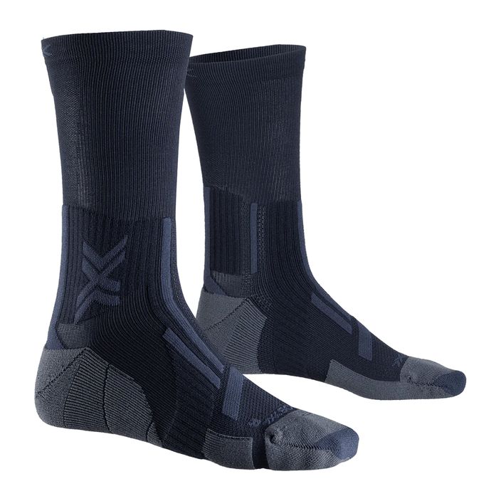 Чоловічі шкарпетки для бігу X-Socks Trailrun Perform Crew чорні/вугільні 2