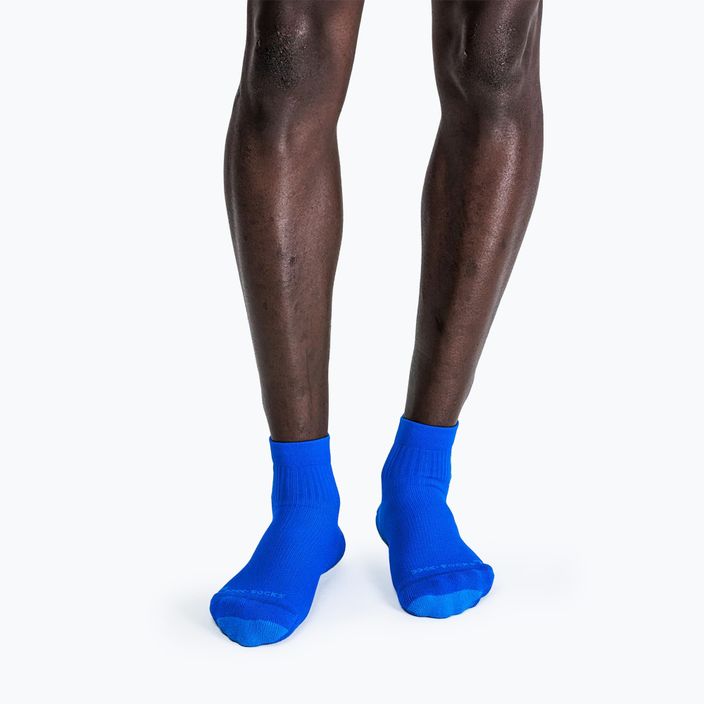 Чоловічі шкарпетки для бігу X-Socks Run Discover Ankle twyce сині/блакитні 2