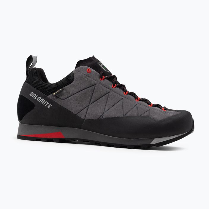 Кросівки для трекінгу чоловічі Dolomite Crodarossa Low GTX gunmetal grey/fiery red 2