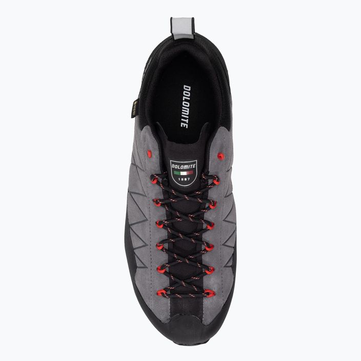 Кросівки для трекінгу чоловічі Dolomite Crodarossa Low GTX gunmetal grey/fiery red 6