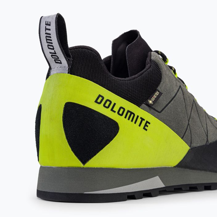 Взуття підхідне чоловіче Dolomite Crodarossa Low GTX silver green/lime green 8