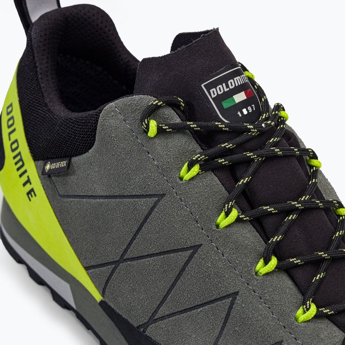 Взуття підхідне чоловіче Dolomite Crodarossa Low GTX silver green/lime green 10