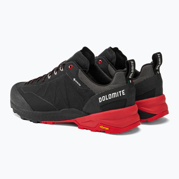 Взуття підхідне чоловіче Dolomite Crodarossa Tech GTX black/fiery red 3