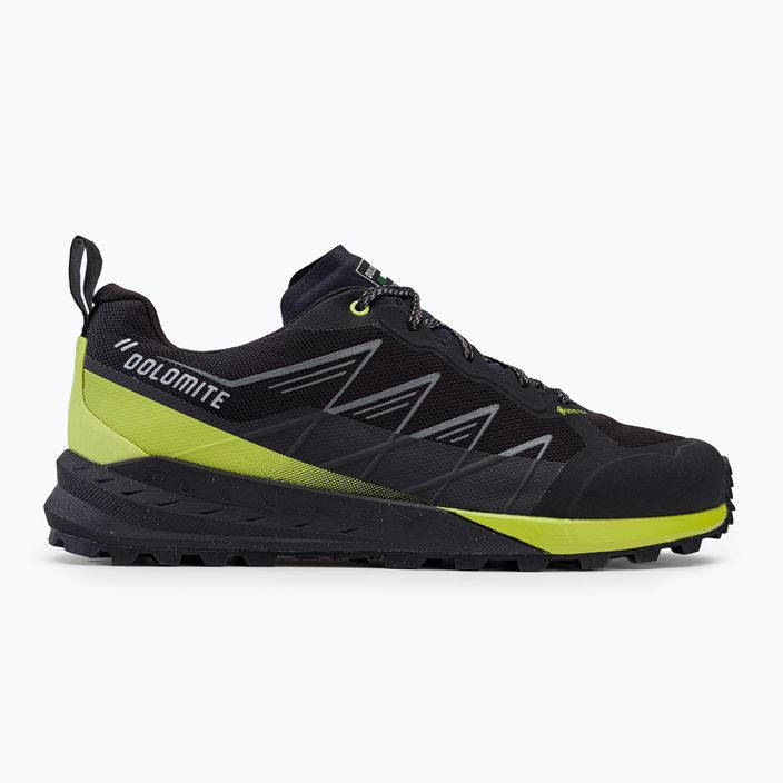 Взуття трекінгове чоловіче Dolomite Croda Nera Tech GTX black/lime green 2