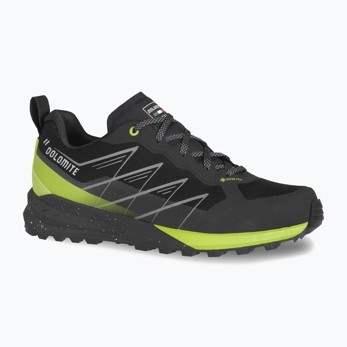 Взуття трекінгове чоловіче Dolomite Croda Nera Tech GTX black/lime green 11